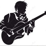 guitariste-silhouette